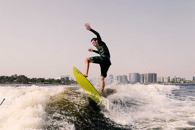 Wake Surfing